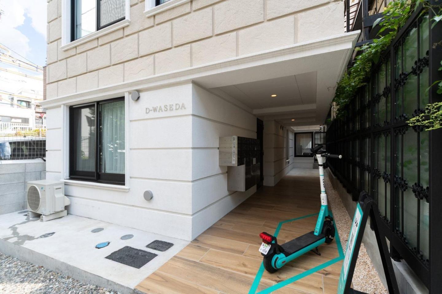 D-Waseda Apartment Tokio Exterior foto